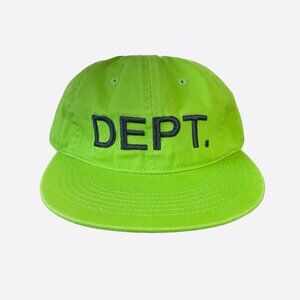Gallery Dept Green & Black DEPT. Logo Hat
